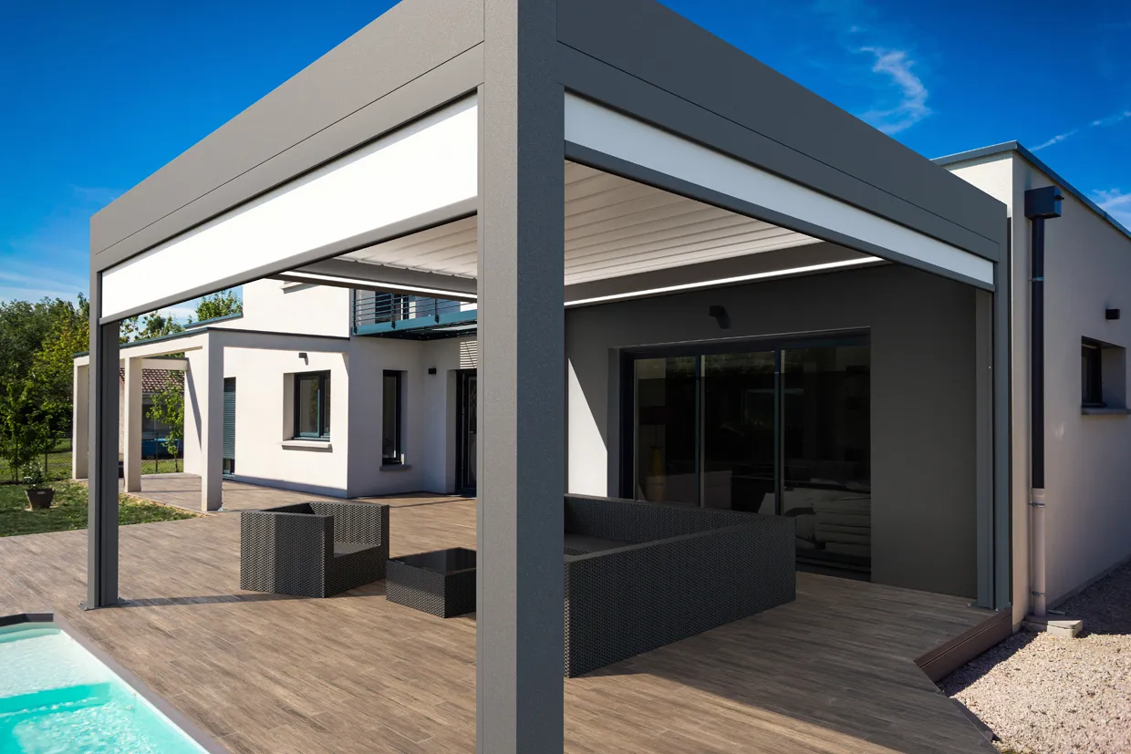 Bioklimatska pergola — interaktivni prikaz značajki